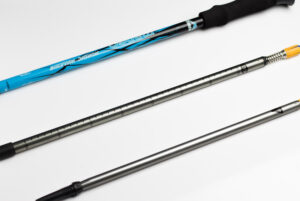 hiking stick internal lock