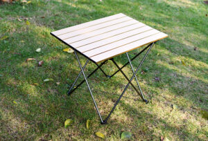 aluminum folding table