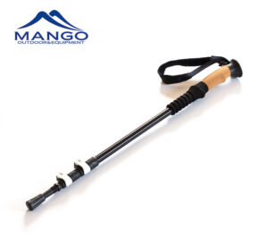 Outside lock hiking poles