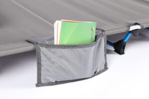 aluminum folding camping cot with pouch