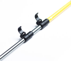 3 section aluminum 7075 hiking stick