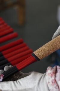 Long EVA grip hiking stick