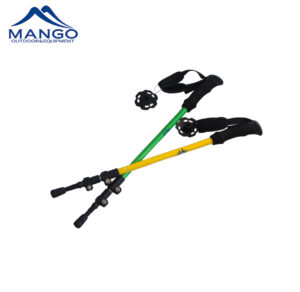 3 Section Trekking Poles for Mountain Climbing