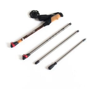 4 Section Telescopic Nordic Walking Stick