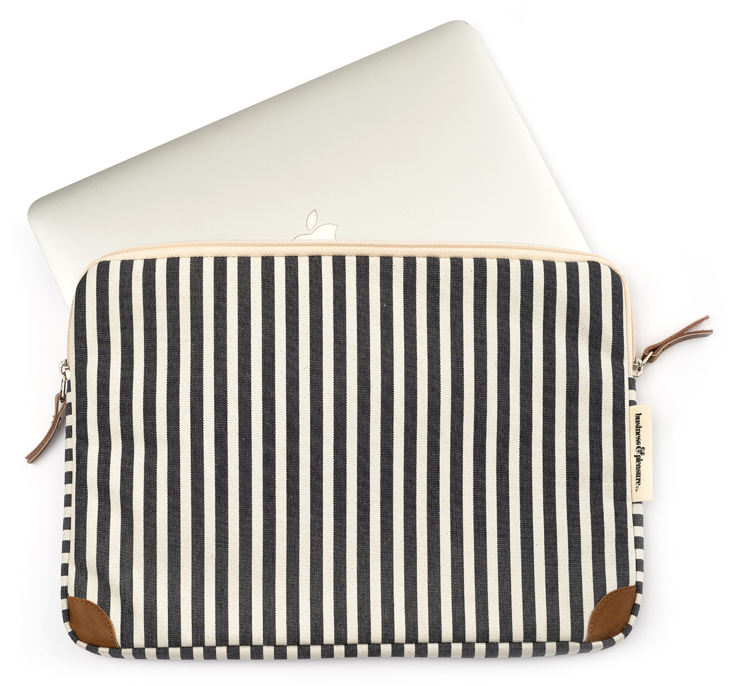 BPA-LAP-LAU-NVY - LAPTOP SLEEVE - LAUREN鈥橲 NAVY STRIPE - WEB3