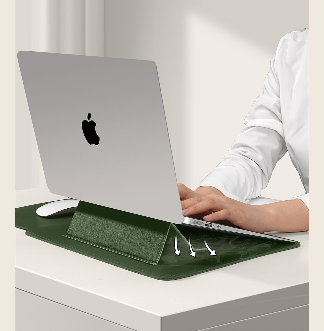 multifunctional laptop shell