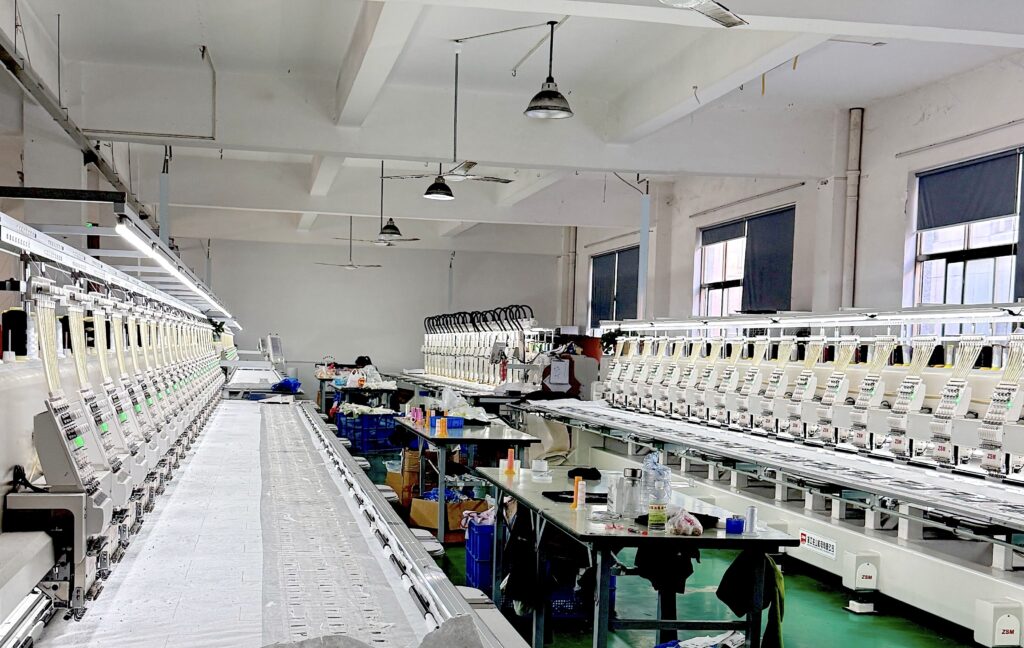 Embroidery department